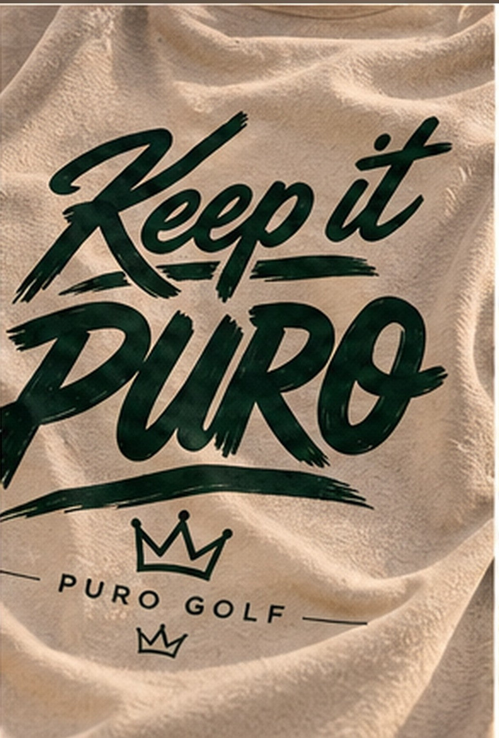"Keep it Puro" Golf Tee