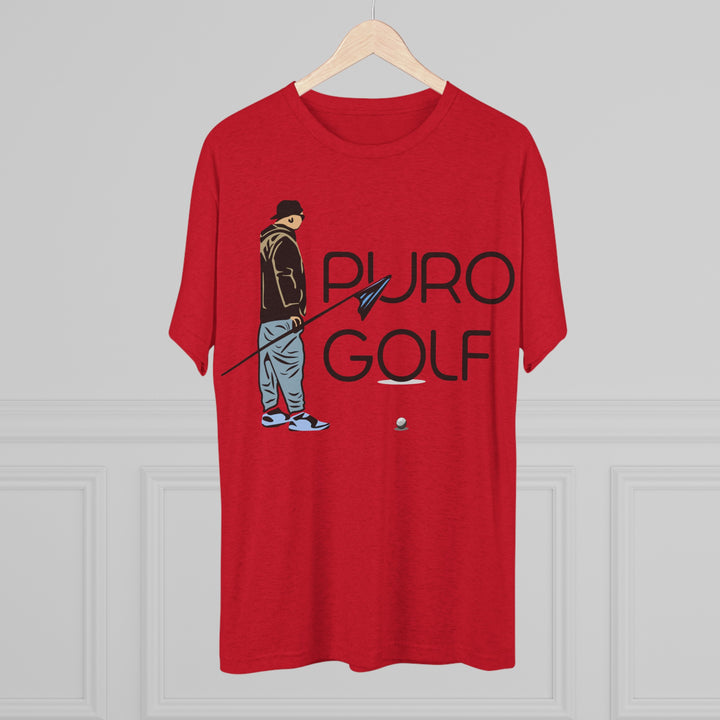 Puro Golf Flagman Ultra Soft Tri-Blend Crew Tee