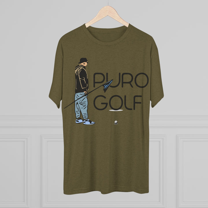Puro Golf Flagman Ultra Soft Tri-Blend Crew Tee