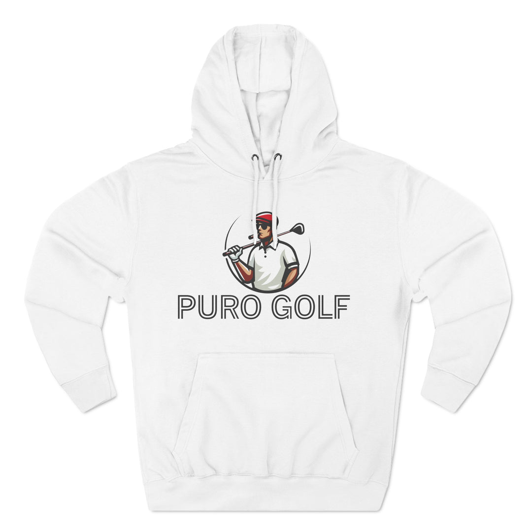 Puro Golf Classic Ciggy Man Three-Panel Fleece Hoodie