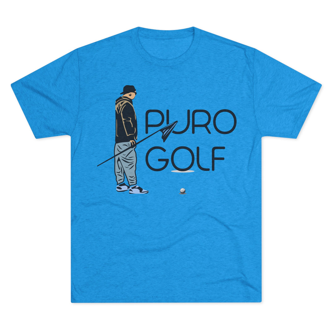 Puro Golf Flagman Ultra Soft Tri-Blend Crew Tee