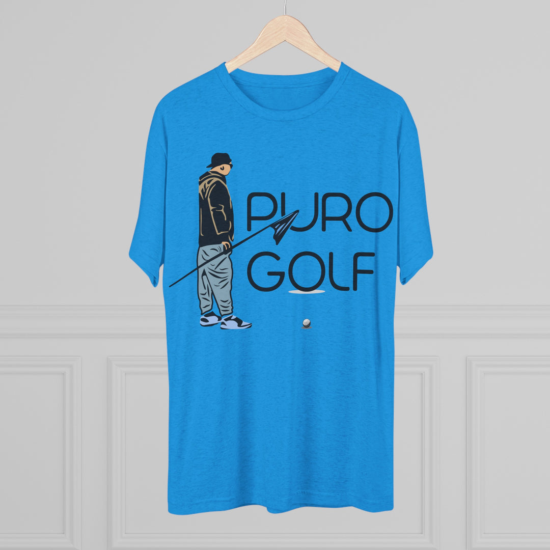 Puro Golf Flagman Ultra Soft Tri-Blend Crew Tee