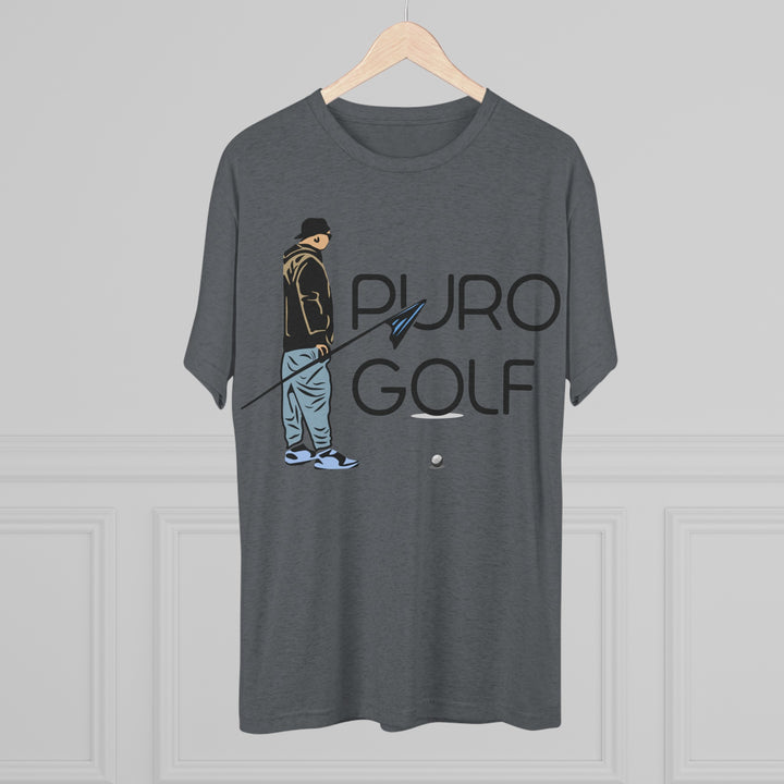 Puro Golf Flagman Ultra Soft Tri-Blend Crew Tee