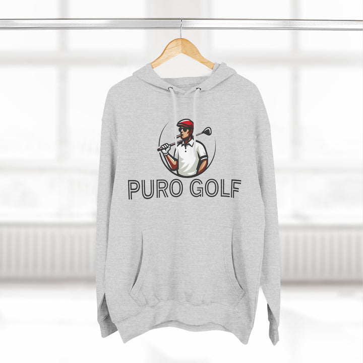 Puro Golf Classic Ciggy Man Three-Panel Fleece Hoodie