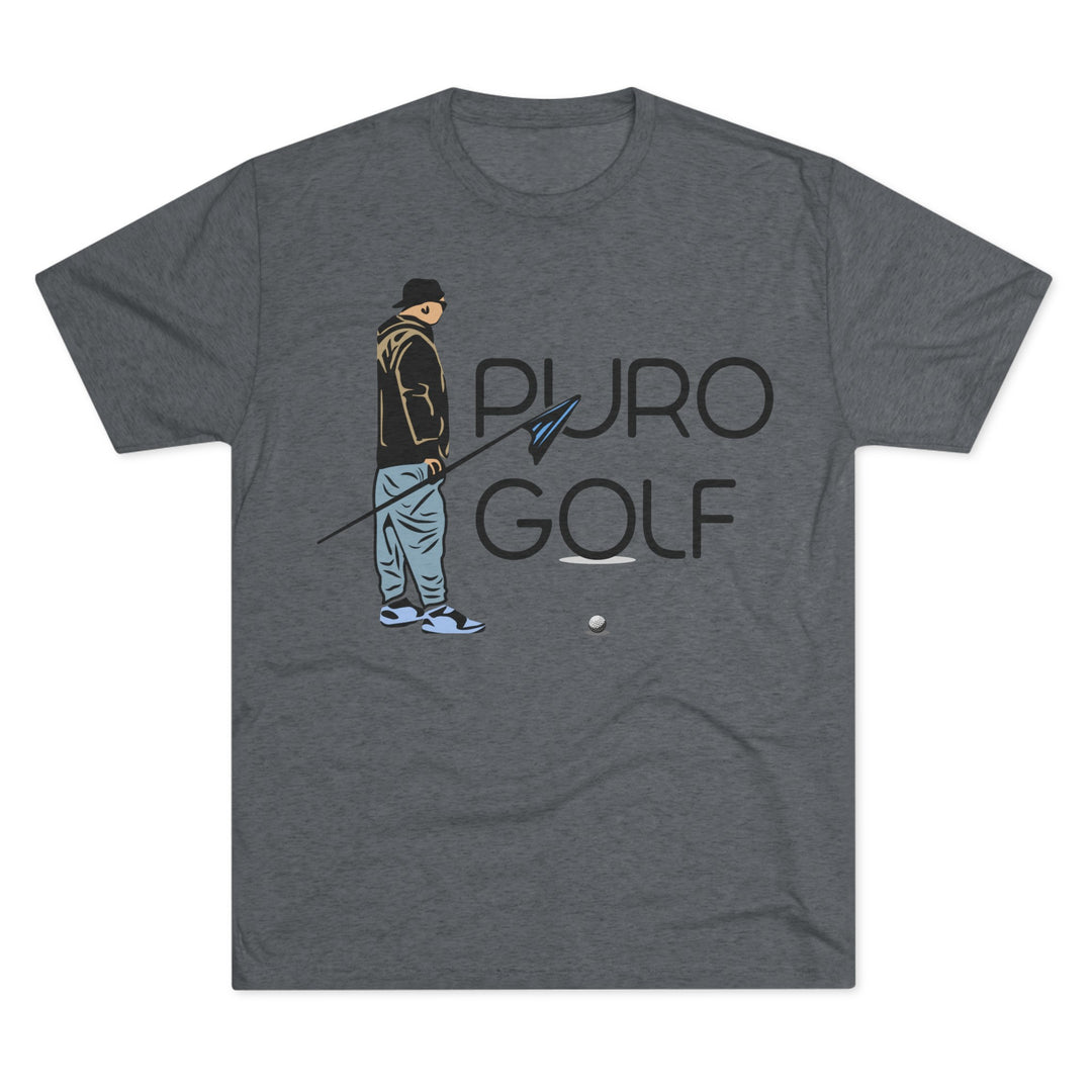 Puro Golf Flagman Ultra Soft Tri-Blend Crew Tee