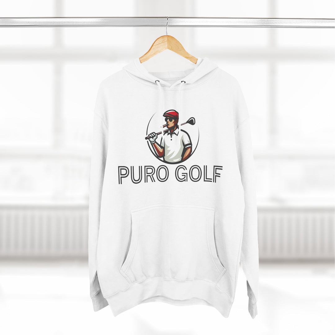 Puro Golf Classic Ciggy Man Three-Panel Fleece Hoodie