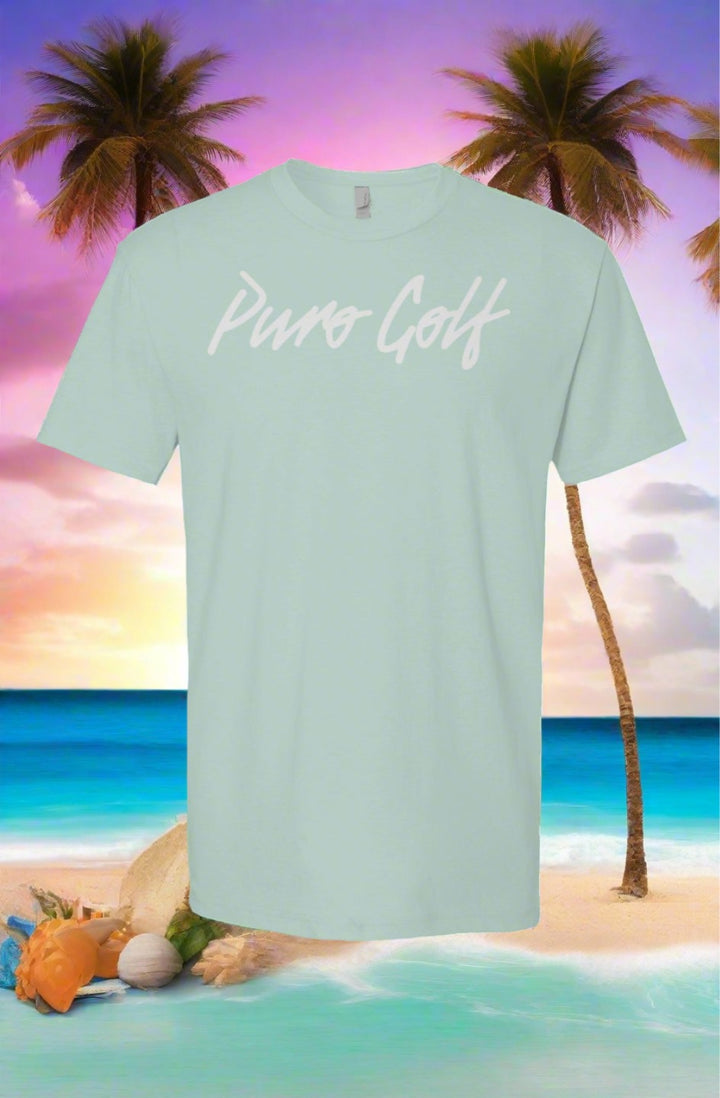 Puro Golf Mint "Day Tee"  Short Sleeve T shirt