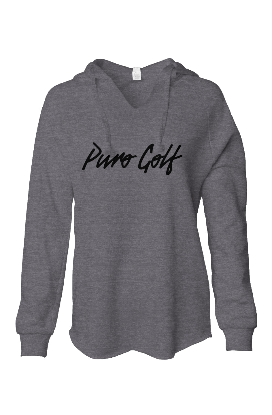 Puro Golf Womens Lightweight  Wash Hoodie