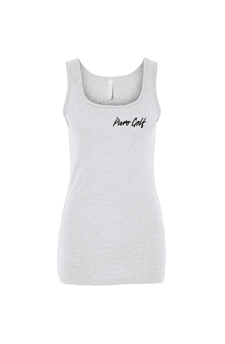 Puro Golf Women's Micro Rib Tank