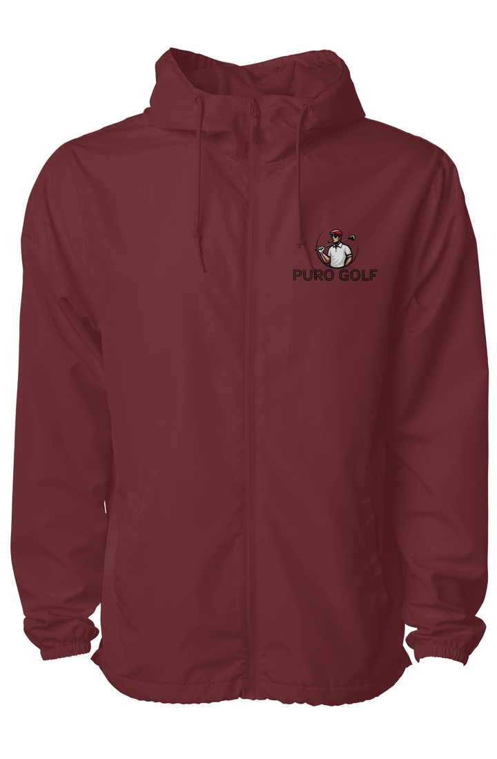 Puro Golf "Fumador" Water Resistant Lightweight Windbreaker