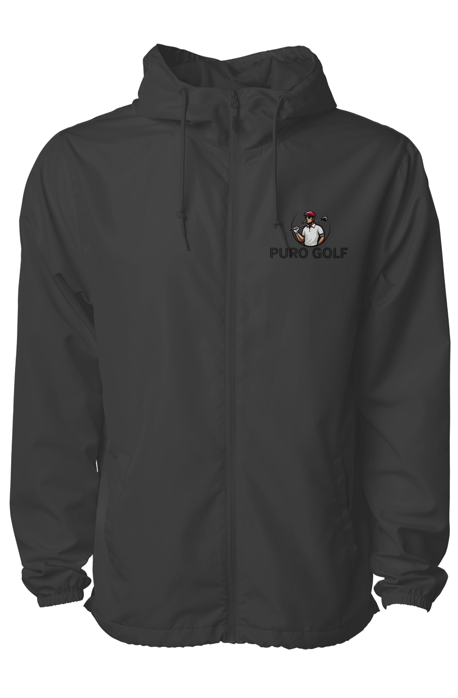 Puro Golf "Fumador" Water Resistant Lightweight Windbreaker