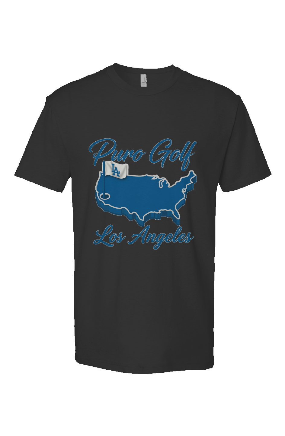 "LA" Masters Puro Golf Short Sleeve T shirt