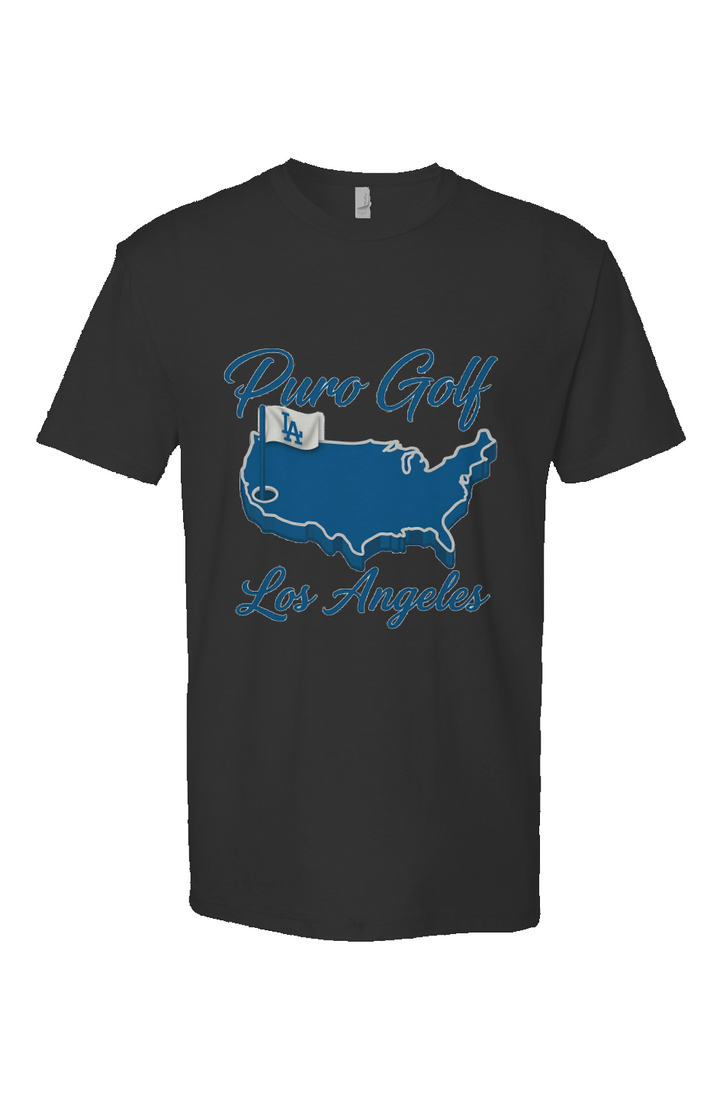 "LA" Masters Puro Golf Short Sleeve T shirt