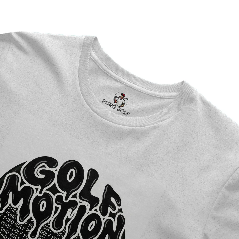 Puro Golf Black Motion Short Sleeve T shirt