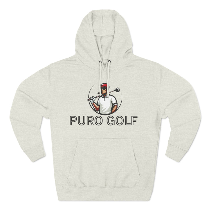 Puro Golf Classic Ciggy Man Three-Panel Fleece Hoodie