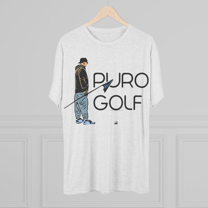 Puro Golf Flagman Ultra Soft Tri-Blend Crew Tee