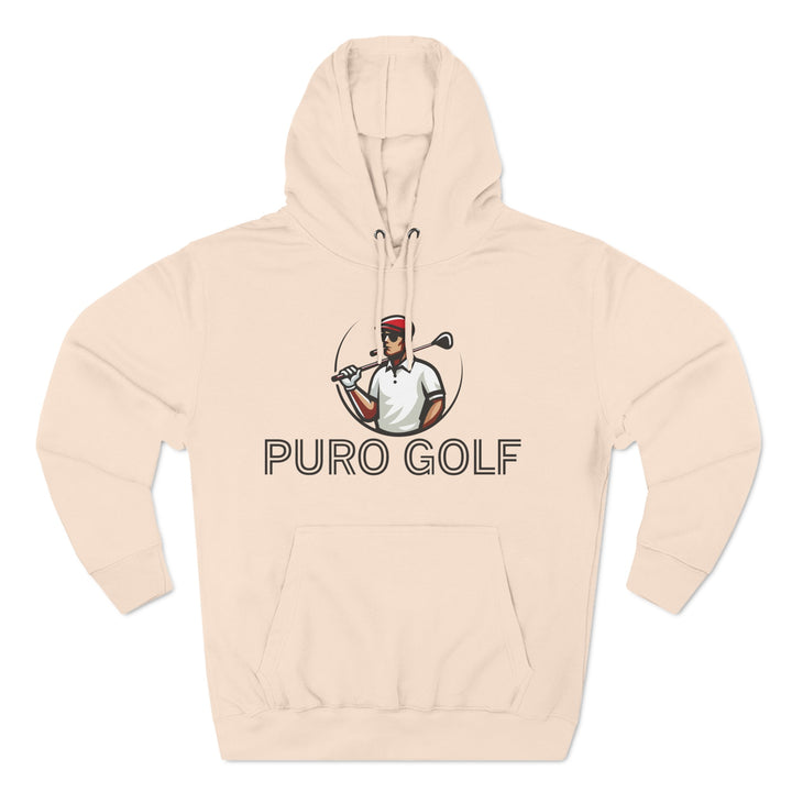 Puro Golf Classic Ciggy Man Three-Panel Fleece Hoodie