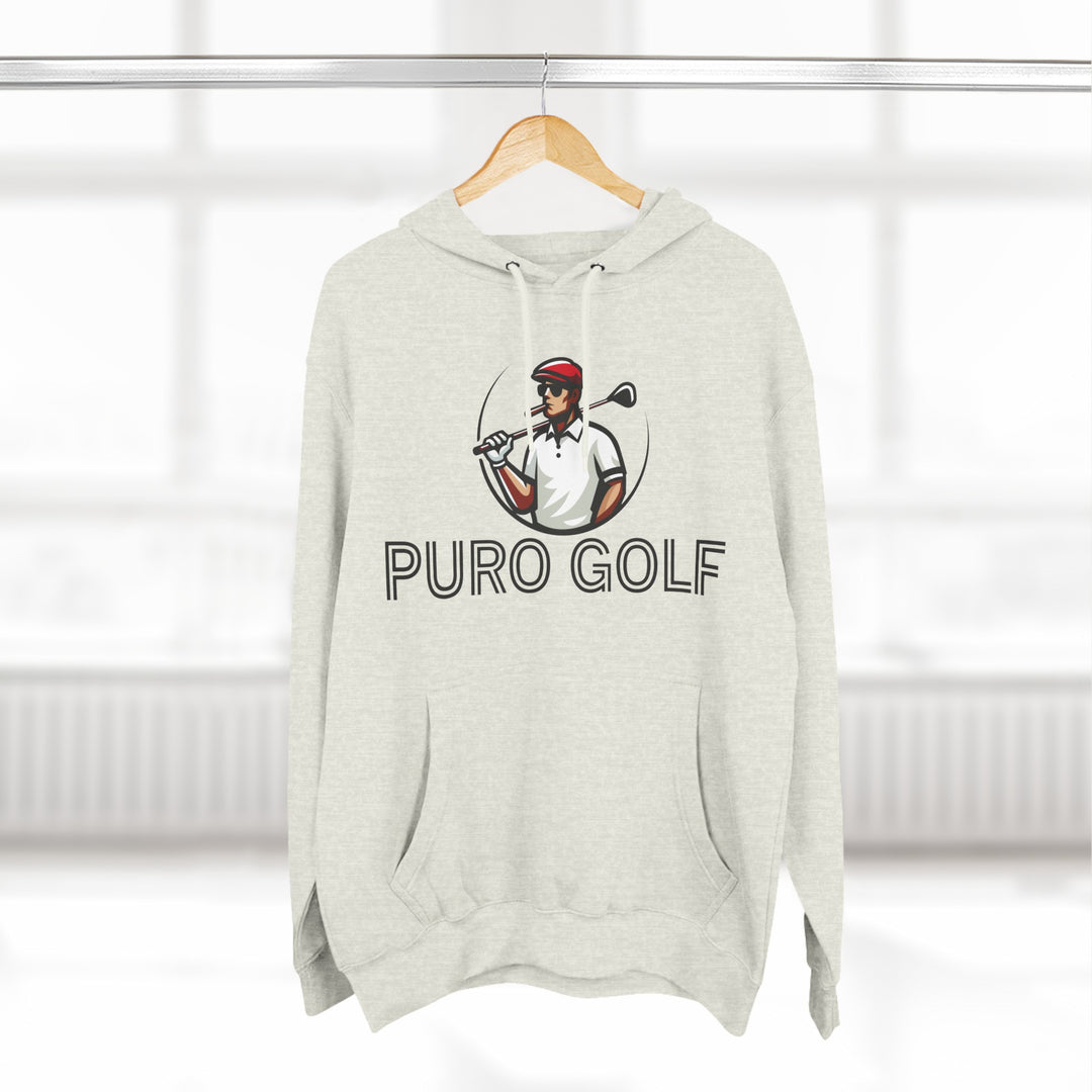 Puro Golf Classic Ciggy Man Three-Panel Fleece Hoodie