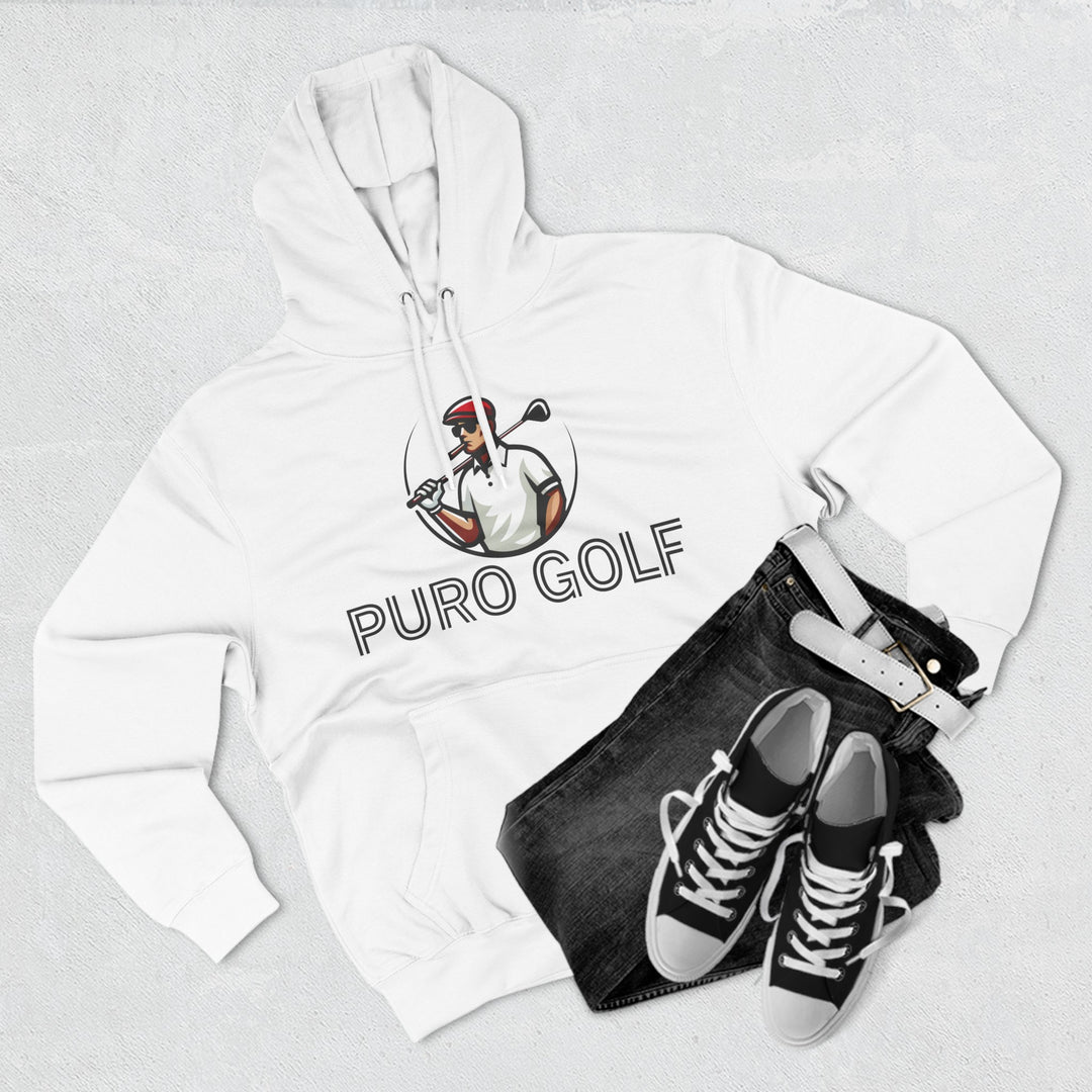 Puro Golf Classic Ciggy Man Three-Panel Fleece Hoodie