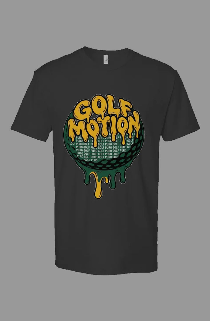 PUro Golf Black Motion Tee
