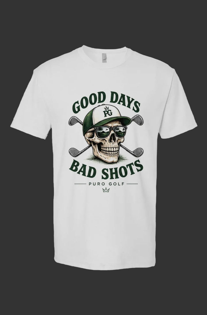 Puro Golf "Good Days Bad Shots" Tee