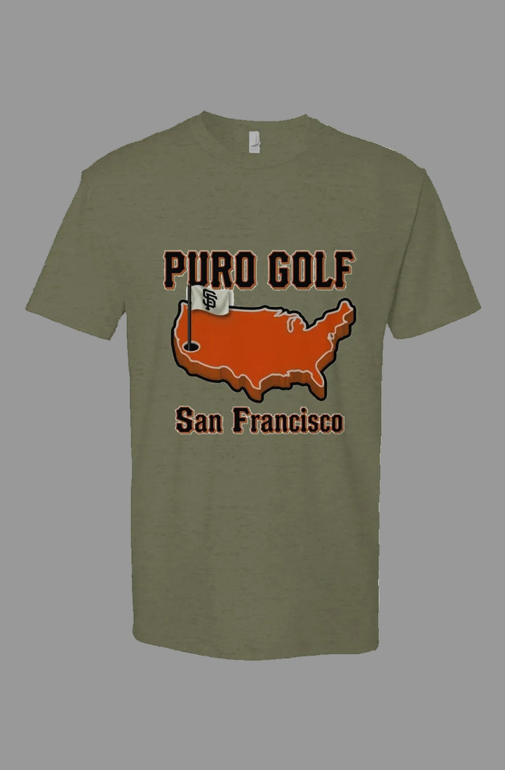 San Francisco "Masters" Puro Golf Short Sleeve T shirt